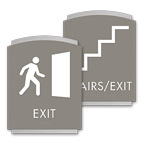 Tactile Exit Signs