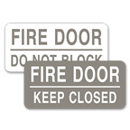 Fire Door Keep Closed Signs