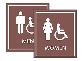 Restroom Signs