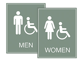 Restroom Signs