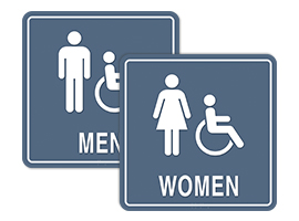 Restroom Signs