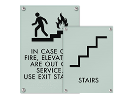 Stairs/Elevator Signs