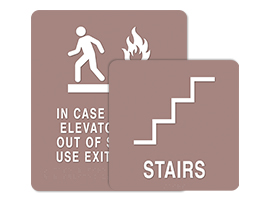 Stairs/Elevator Signs