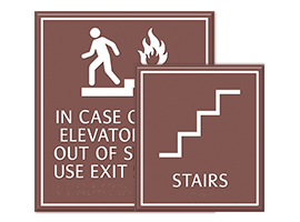 Stairs/Elevator Signs