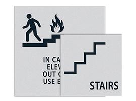Stairs/Elevator Signs