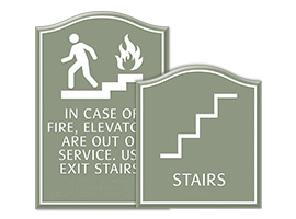 Stairs/Elevator Signs