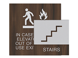 Stairs/Elevator Signs