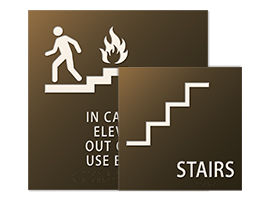 Stairs/Elevator Signs