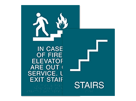 Stairs/Elevator Signs